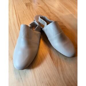 2/$30 NEW Emerald Label Genuine Leather 11 US San Tan Slingback Quilted‎ Shoe